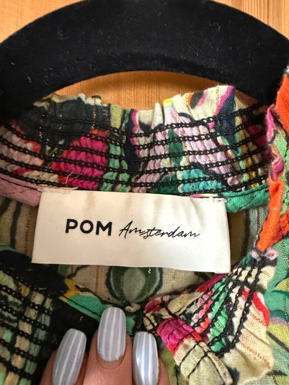 Pom Amsterdam Multi Pattern Top - Picture 2 of 5